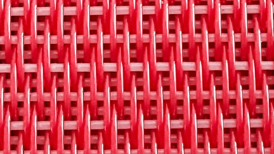 红色圆丝网WFB704_非织造布专用网帘_网帘